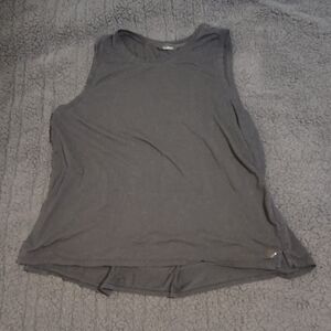 L.L. Bean Charcoal Sleeveless Muscle Tee
